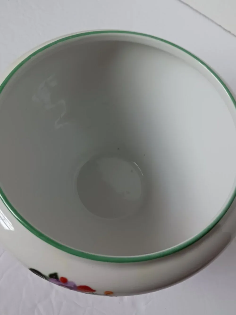 Vintage Royal Rochester Art Deco Porcelain Bowl Hand Decorated German Chinaware